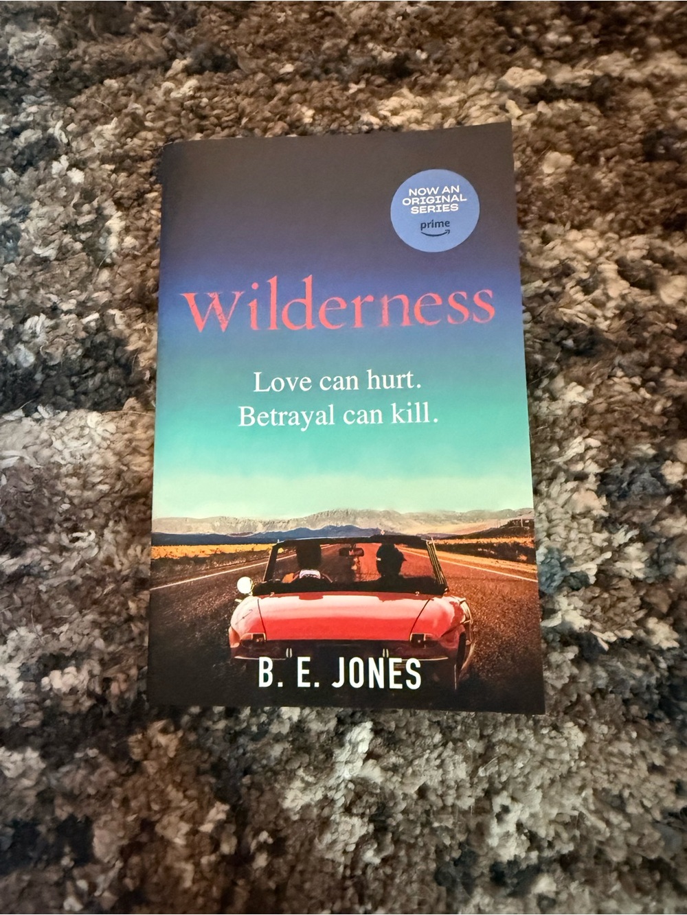 Wilderness by B. E. Jones — Red Convertible Cover